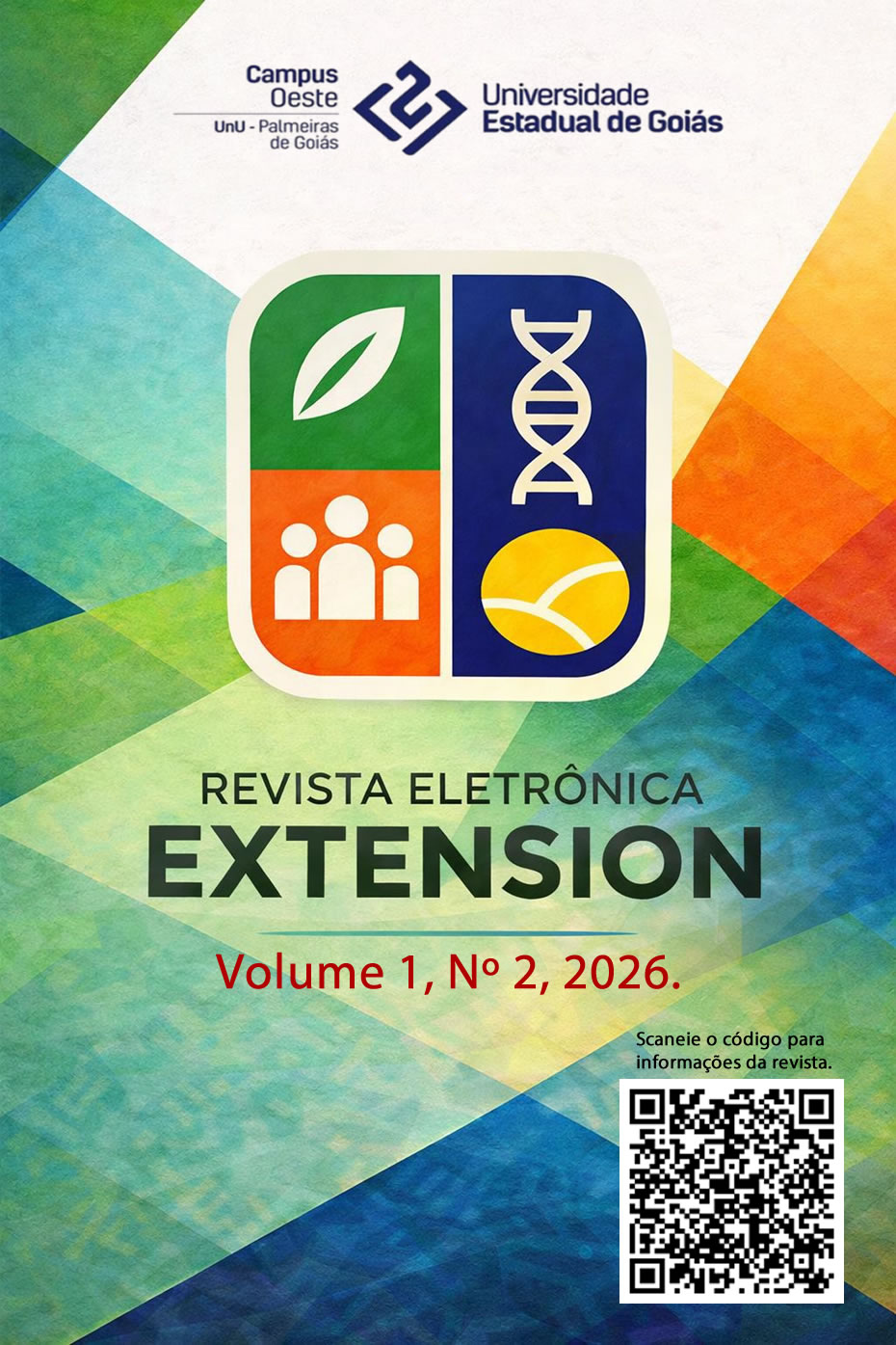 					Visualizar v. 1 n. 2 (2026): Revista Eletrônica Extension
				